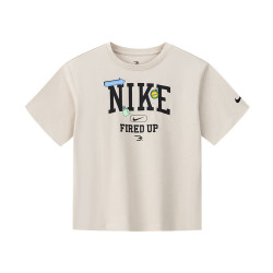 NIKE 儿童100%纯棉短袖T恤