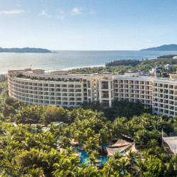 三亚海棠湾喜来登度假酒店4天3晚套餐 椰林海景双床房