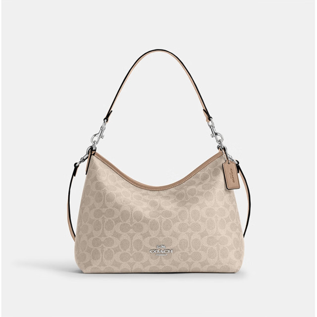 COACH 【520礼物】LAUREL 31号流浪包经典老花单肩斜挎腋下女包
