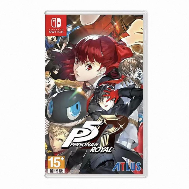 任天堂 Switch游戏卡带NS女神异闻录5皇家版 P5R含DLC 全新港版中文香港直邮