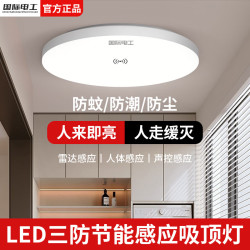 fdd LED三防节能吸顶灯过道走廊人体红外感应灯