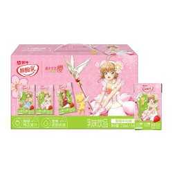 蒙牛 酸酸乳营养乳味饮品 草莓味250ml*24