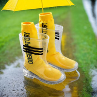 YUSHIDAI/雨时代 防滑 儿童雨鞋