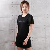 限尺码：adidas NEO NEO W CE 气质显瘦舒适百搭 女款运动短袖休闲T恤