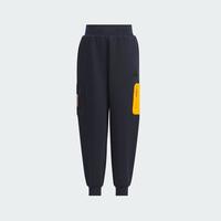 adidas 男小童冬传奇墨水蓝舒适休闲透气针织长裤