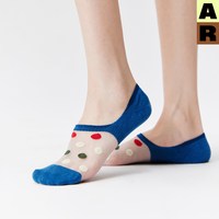 Almond Rocks AR 女士船袜 262A042糖豆波点船袜