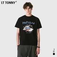 I.T TONNY TONNY 小众印花动漫T恤