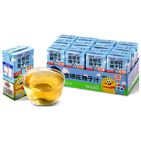 小鹿蓝蓝 金银花柚子汁宝宝零食儿童果汁饮料125ml*12