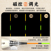 米极江湖 BR51 夜光增韧硬尾浮漂 象牙白 -4号 3.1g