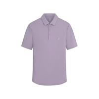 OWNDREAM/欧定 抗菌凉感防晒男士POLO衫 浅紫色 M