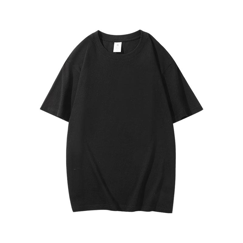 凡客 男士纯棉短袖T恤 200g/m² 100%棉 黑色 M