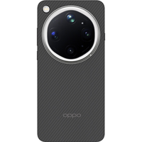 OPPO Find X9 Ultra 芳纶纤维磁吸保护壳 经纬黑