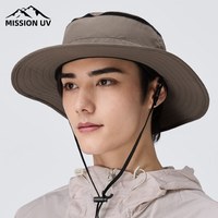 MISSION UV 男女同款防晒帽 遮阳帽 渔夫帽