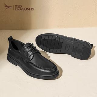 红蜻蜓 WTA45072 真皮 商务正装鞋 黑色 40
