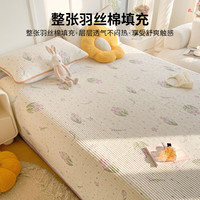 红豆男装 泡泡棉夹棉床单 230x250cm波点香