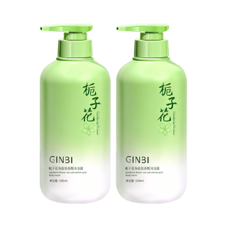 GINBI/吟美 栀子花氨基酸香氛沐浴露 500ml