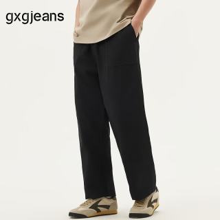 gxgjeans 男装休闲长裤 工装弯刀裤 25年春