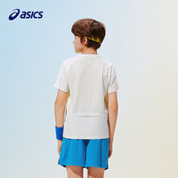 ASICS/亚瑟士 儿童吸湿速干抗菌运动T恤 白色 175
