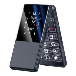 金立 V17 4G全网通翻盖手机 黑色