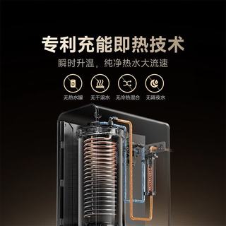米家 MRH1242b 专利充能鲜热技术 1200G大通量 反渗透纯水机