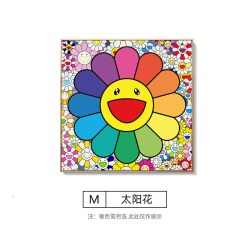 风多巴胺太阳花装饰画