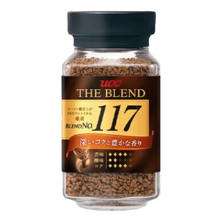 UCC悠诗诗117进口冻干黑咖啡粉美式0添加糖117速溶咖啡粉90g 28年7月