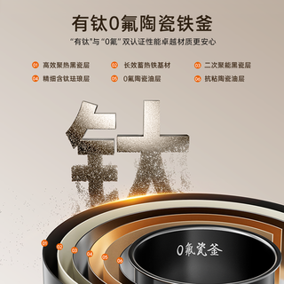 九阳 HA-SE1133 有钛0氟0涂层 电压力锅