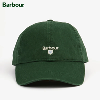 Barbour 可调节 鸭舌帽 深绿色