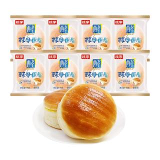 旅途零食：桃李 酵母面包 蛋奶味 8袋600g