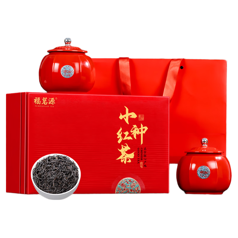 福茗源 武夷山正山小种红茶 花香特级 250g