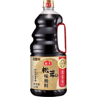 海天 味极鲜酱油 0添加松茸味极鲜 1.9L