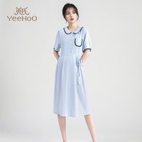 YeeHoO英氏 夏季哺乳连衣裙