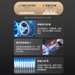 NORITZ GQ-16V36AFEX 水伺服恒温 天然气 16L 燃气热水器