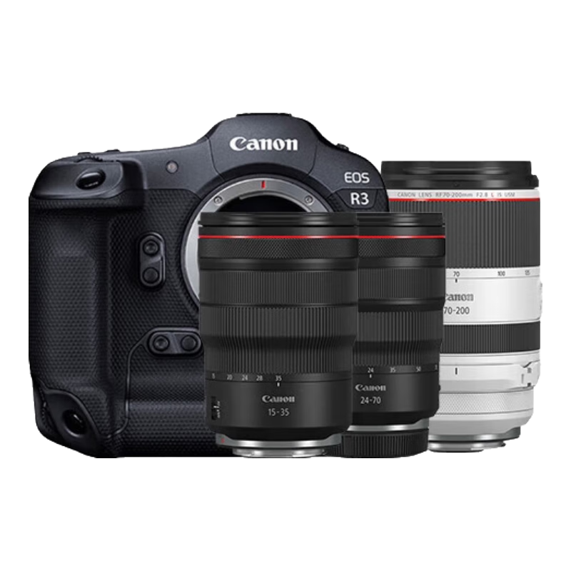  Canon/佳能 高速连拍 微单相机套装+大三元镜头