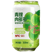 鲜丰春 青提汁饮料 NFC果汁 330ml*12罐