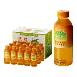 N12 陈皮菊花茶无糖茶饮品清热火0糖0脂0卡健康养生植物饮料500ml15瓶