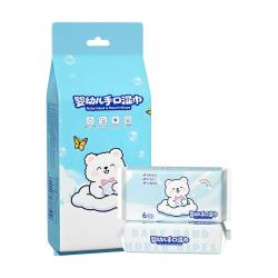 蓝漂 湿纸巾  6抽 3包