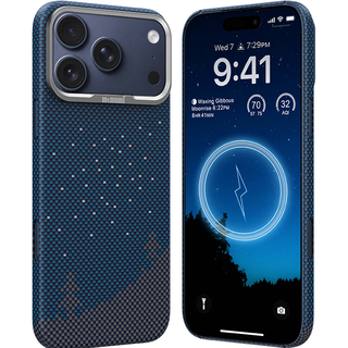 memumi/麦麦米 iPhone 17 Pro Max 磁吸凯夫拉超薄碳纤维纹手机壳