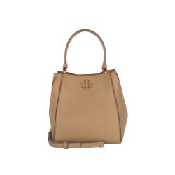 TORY BURCH 【520礼物】McGraw牛皮水桶包磁吸按扣手提单肩斜挎女包