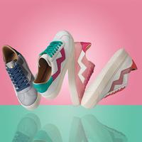 STUART WEITZMAN SW DARYL ADLEY 休闲小白鞋运动鞋低帮鞋女休闲运