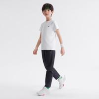 FILA 儿童（110-170）运动休闲T恤男童基础圆领透气针织短袖衫