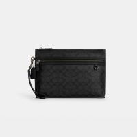 COACH 【手拿包】经典标志帆布CARRYALL