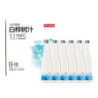 京东京造 100%NFC白桦树汁原液 320ml*30瓶 天然植物饮