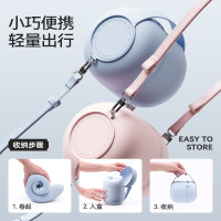 睡洞 xJDear京东联名马卡龙U型枕旅行飞机便携收纳护颈枕 蓝色