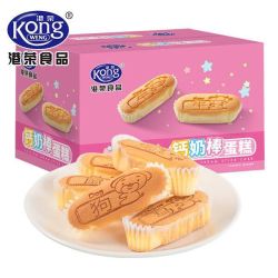 港荣 十二生肖钙奶棒蛋糕 420g*2箱 新品