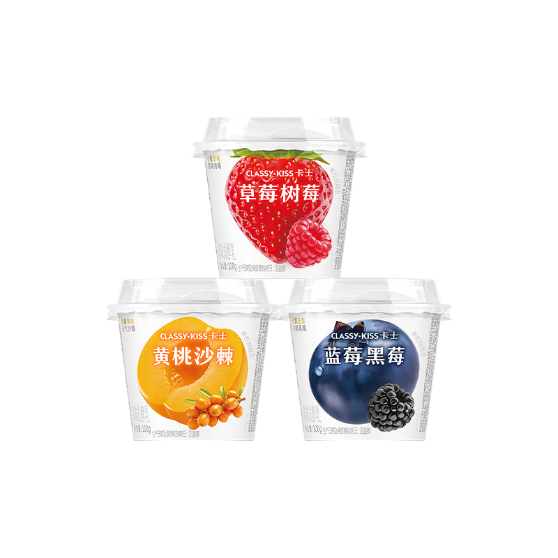 卡士 果粒酸奶