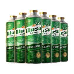 乌苏啤酒 新疆酒花精酿啤酒1L*6罐装烈性啤酒整箱官方