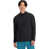 北面 男士Dune Sky 1/4-Zip 运动打底上衣