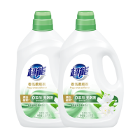 超能 香氛柔顺剂 花漾栀子 2.68kg*2瓶
