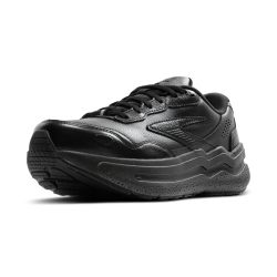 Brooks 女式 Ghost Max 2 中性跑步和步行鞋, 黑色/黑色 - 皮革